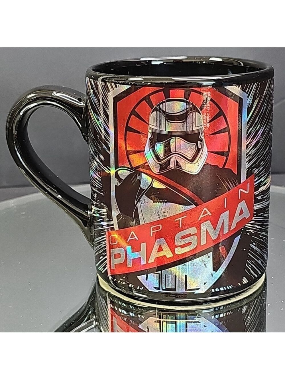 Star Wars Captain Phasma Mug Lucas Films Collectible Glass Decor